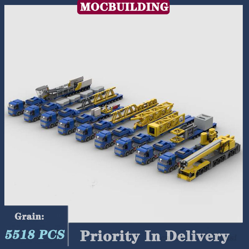 Claw Crane Machine - MOC City Construction Site Tower Crane