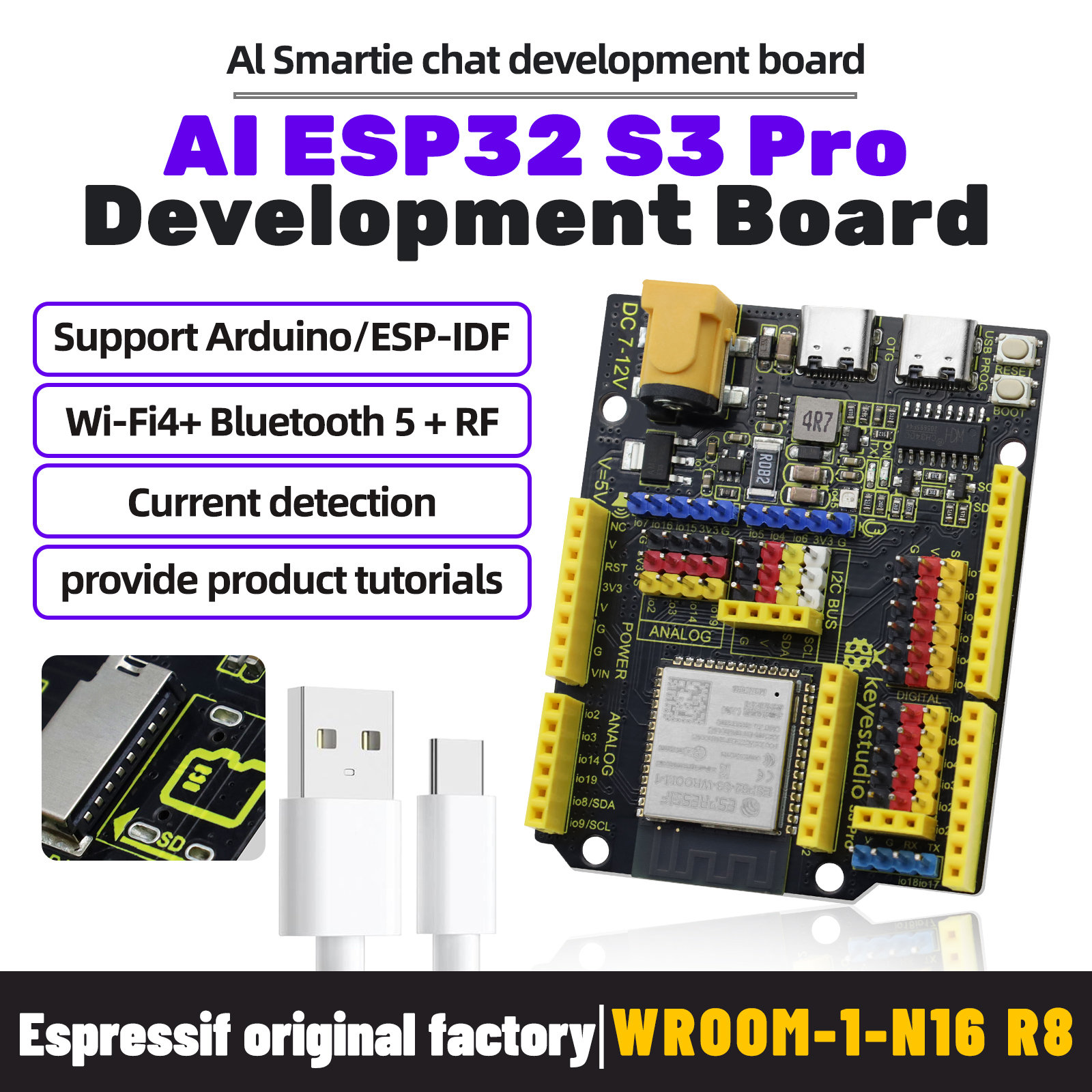 Kidsbits AI ESP32 S3 Pro Devel - Arduino Vending Machine Project review and price
