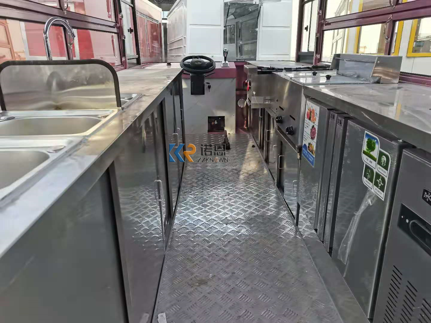 In Stock 4M Mobile Food Truck  - Hot Dog Vending Cart review and price