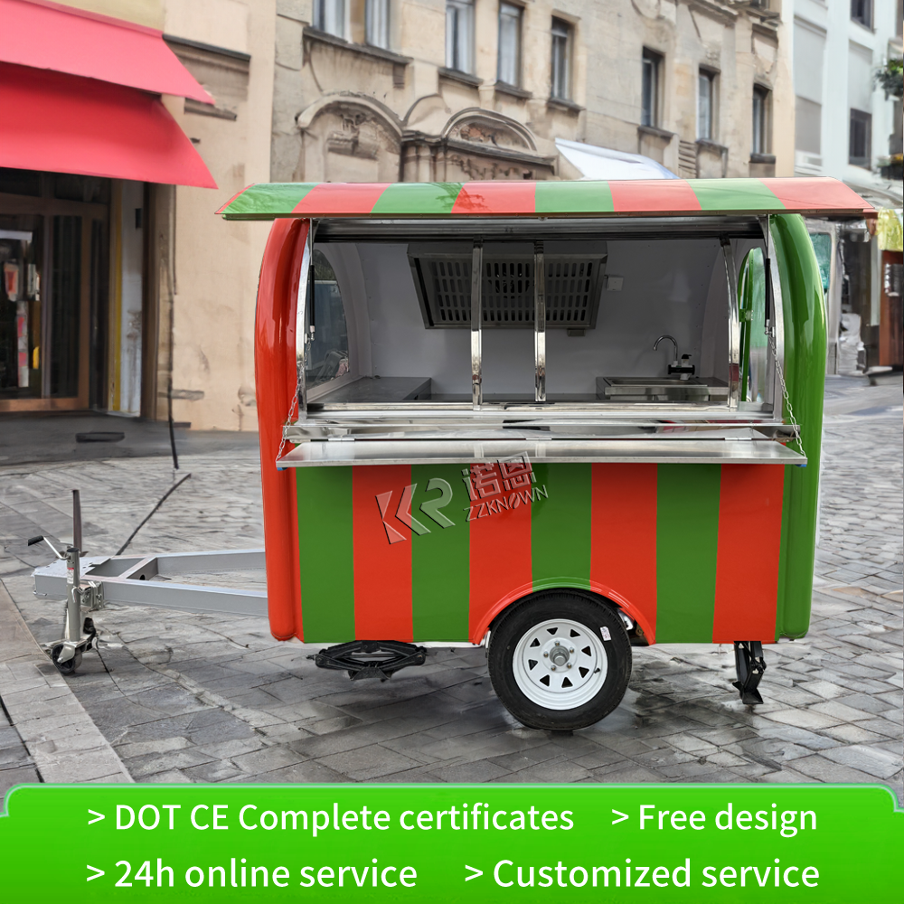 food truck trailer mobile kitc - Hot Dog Vending Cart review and price