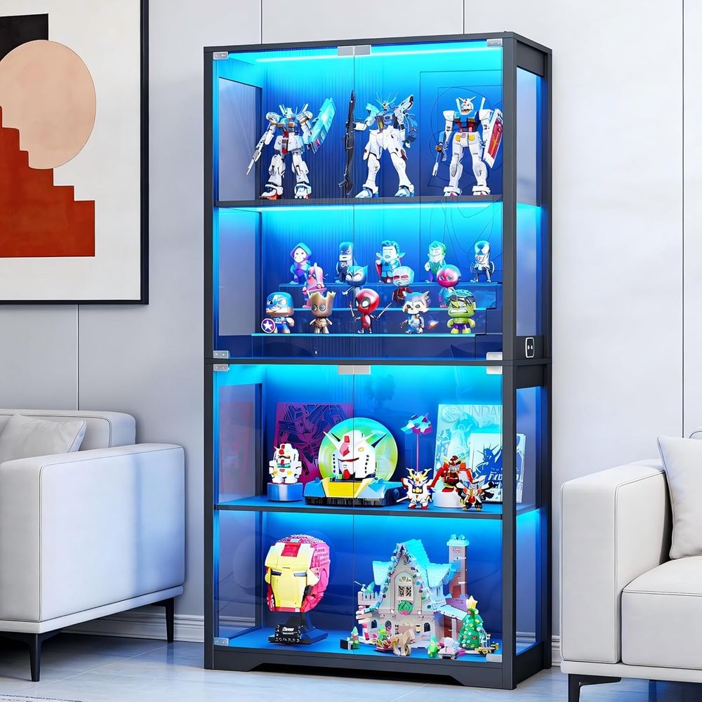 Glass-Door Display Cabinet wit - Glass Cabinet Display review and price