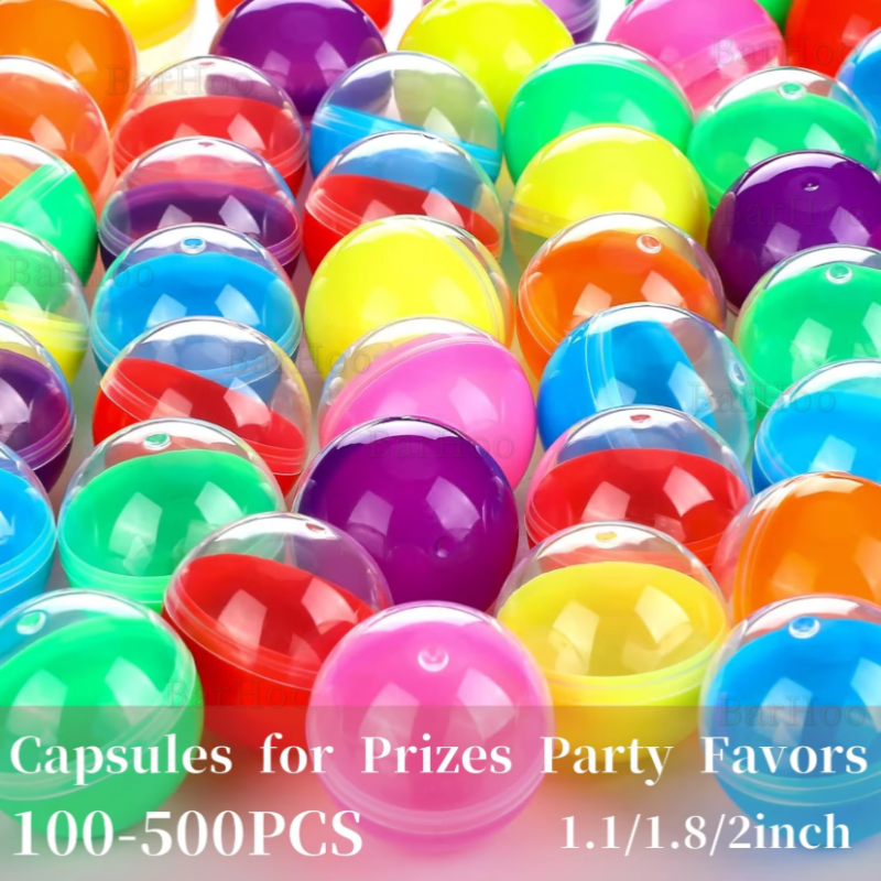 100-500PCS Empty Round Capsule - Prize Capsule Toy Machine review and price
