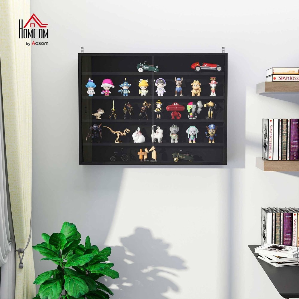 5-Tier Glass Display Cabinet w - Glass Cabinet Display review and price