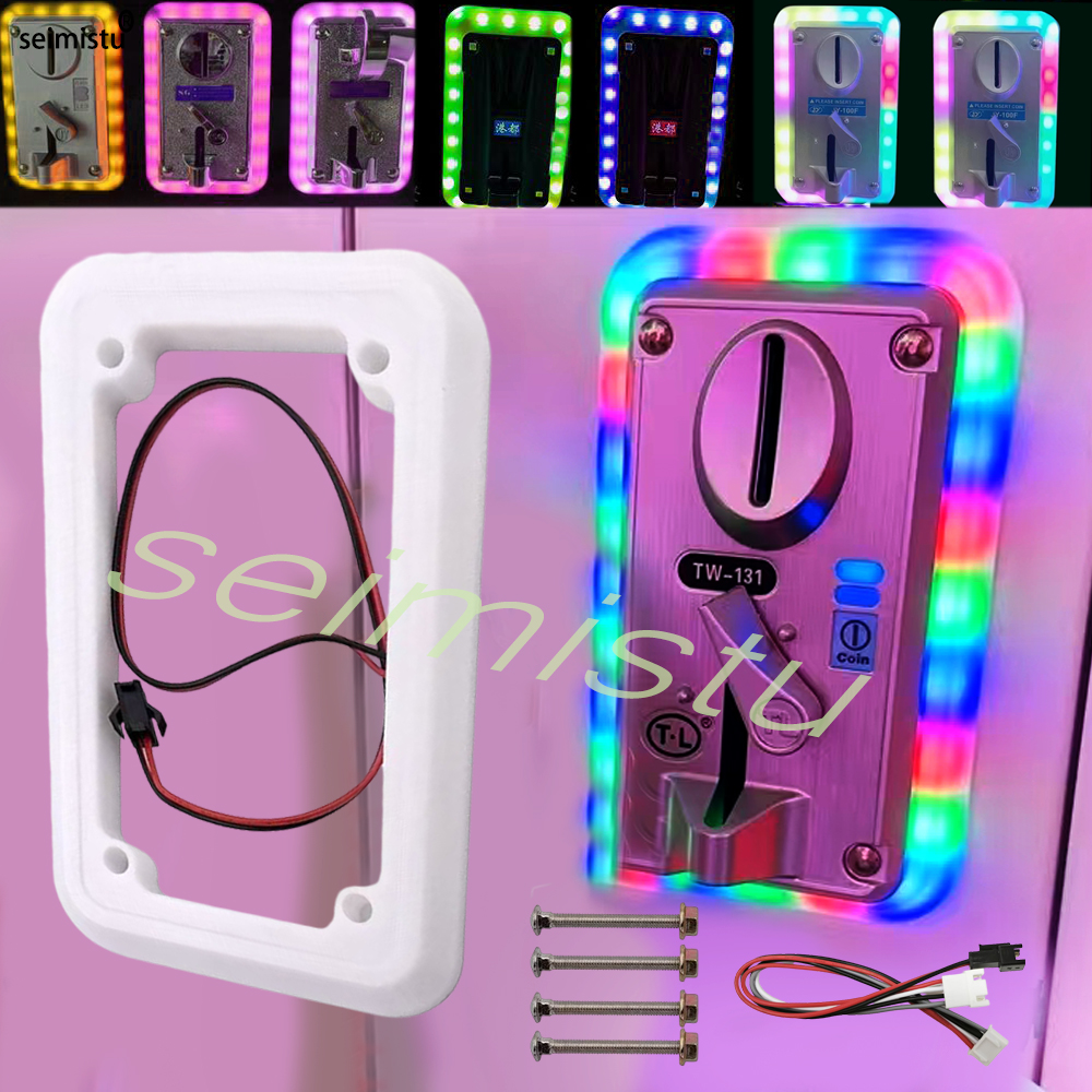 Coin acceptor LED Colorful LED - Arcade Games Vending review and price