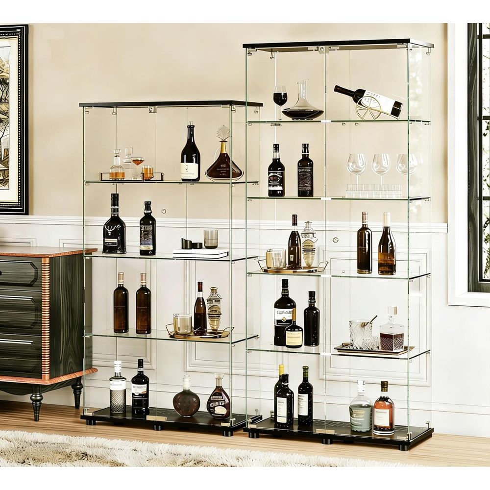 Double Door Glass Display Cabi - Glass Cabinet Display review and price