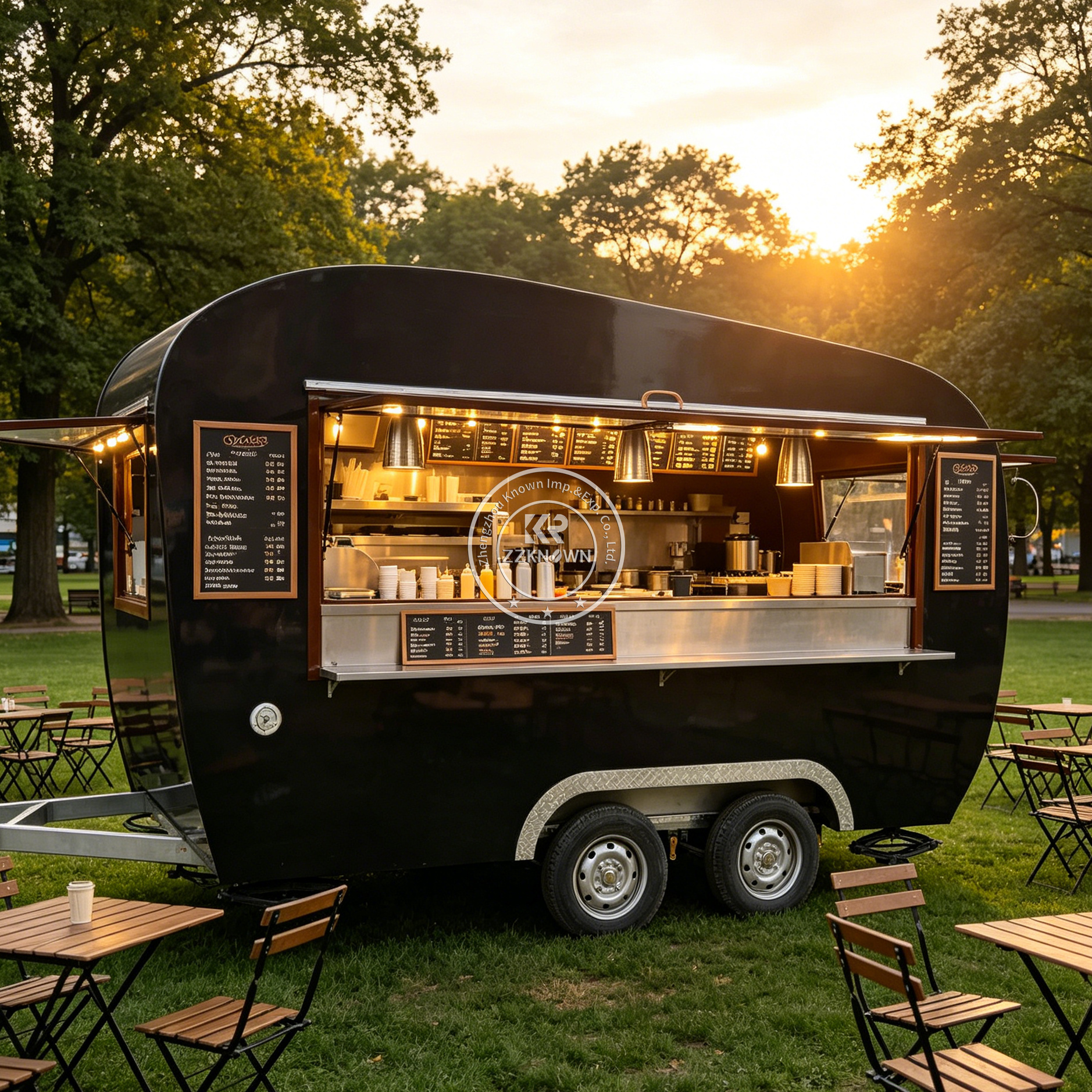 Custom Mobile Concession Food  - Hot Dog Vending Cart review and price