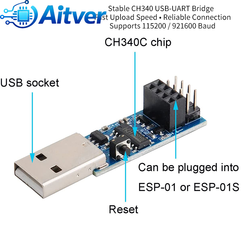 ESP01 Programmer Adapter USB t - Arduino Vending Machine Project review and price