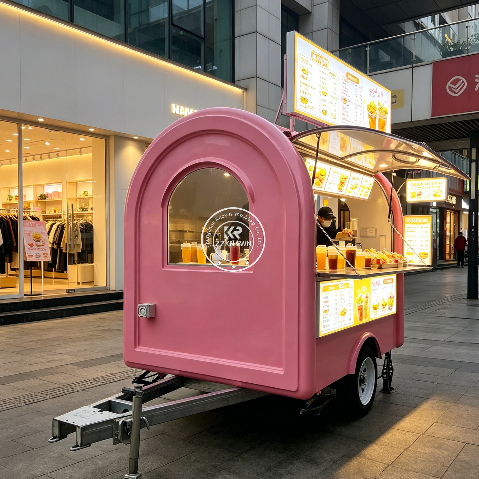 Street Mobile Food Trailer Hot - Hot Dog Vending Cart review and price