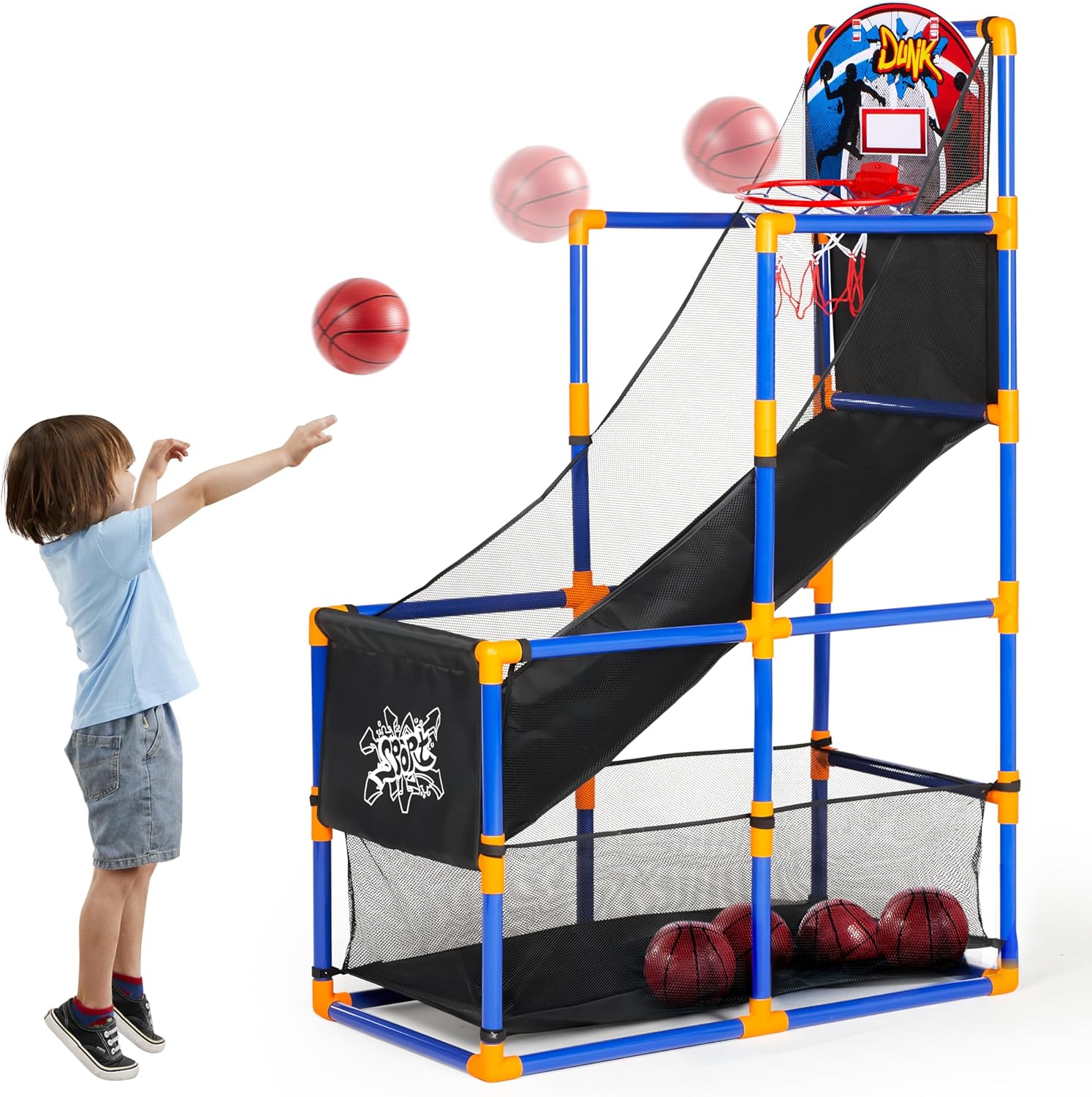 Arcade Basketball Game Set wit - Arcade Games & Vending Co review and price
