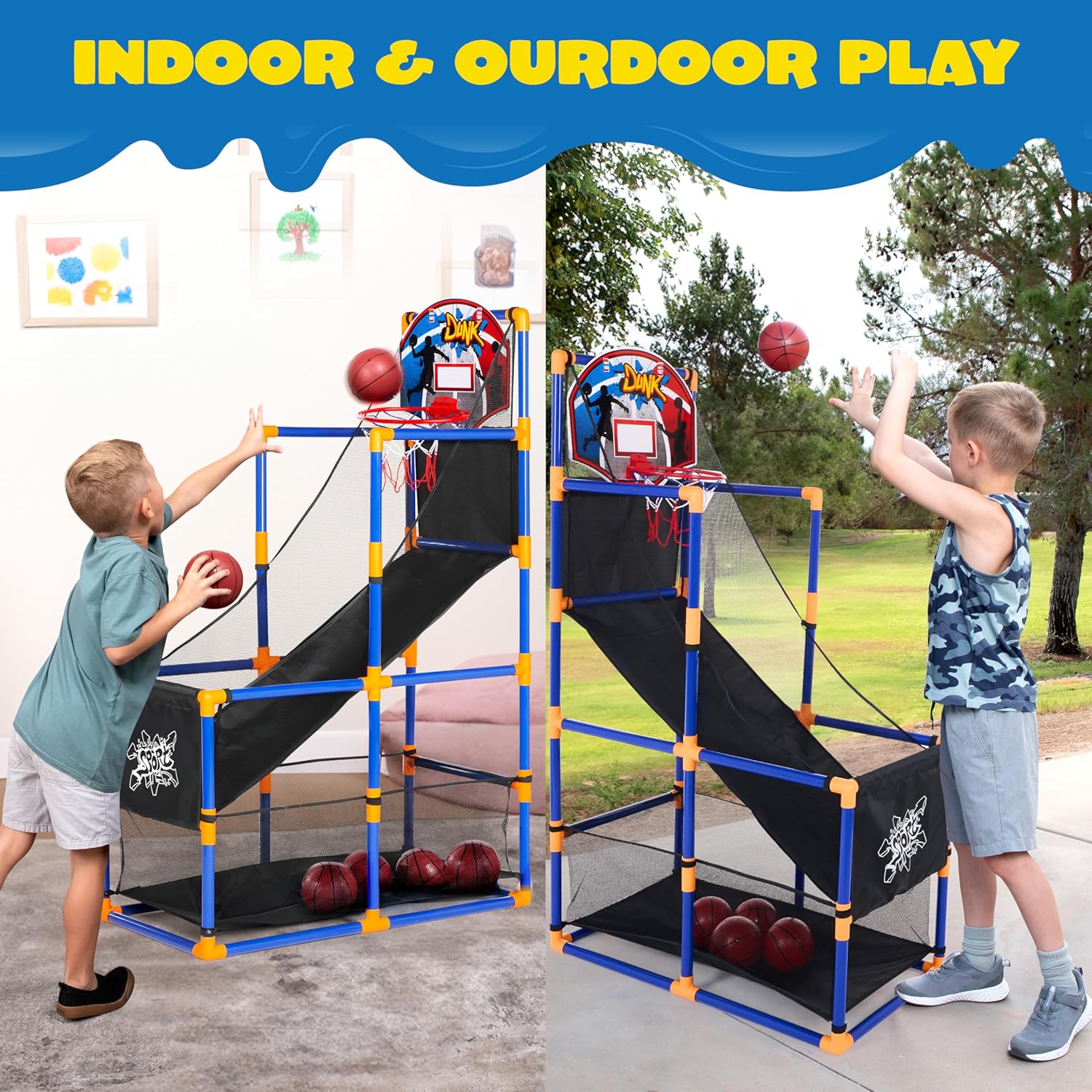 Arcade Basketball Game Set wit - Arcade Games & Vending Co review and price