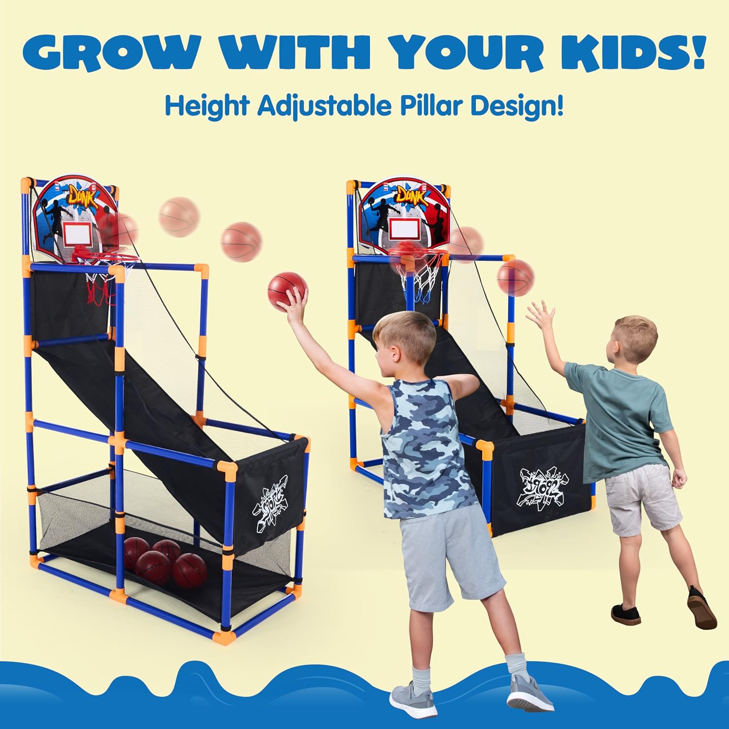 Arcade Basketball Game Set wit - Arcade Games & Vending Co review and price