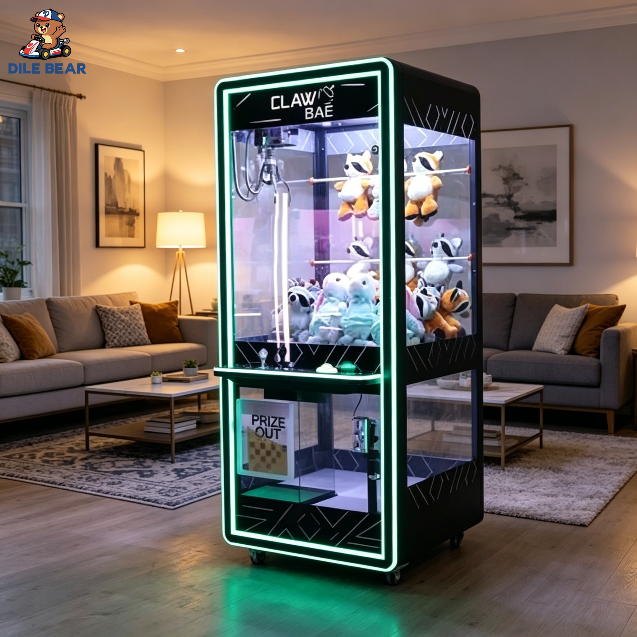 Black Claw Machine Modern Arca - Arcade Vending & Laundry Revenue review and price