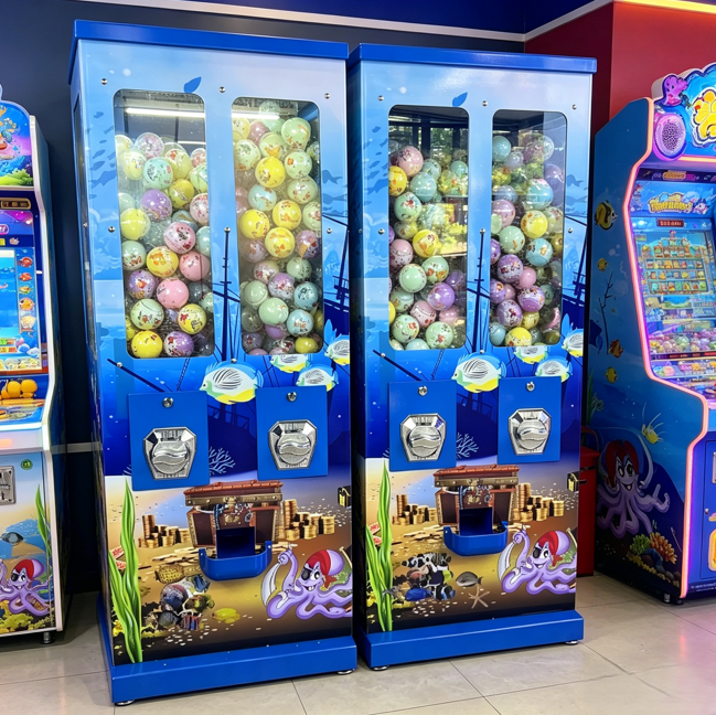 Dual Head Capsule Prize Vendin - Prize Capsule Toy Machine review and price