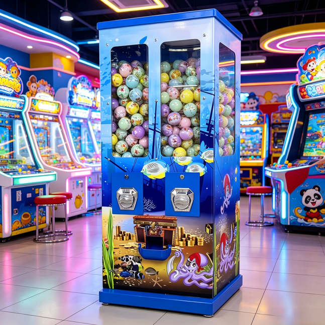 Dual Head Capsule Prize Vendin - Prize Capsule Toy Machine review and price