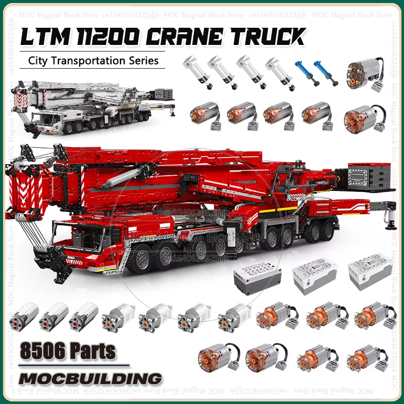 MOC Liebherr LTM 11200 Crane B - Claw Crane Machine review and price