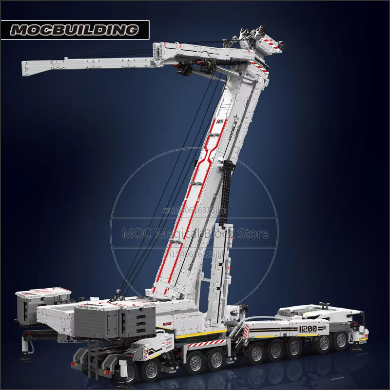 MOC Liebherr LTM 11200 Crane B - Claw Crane Machine review and price