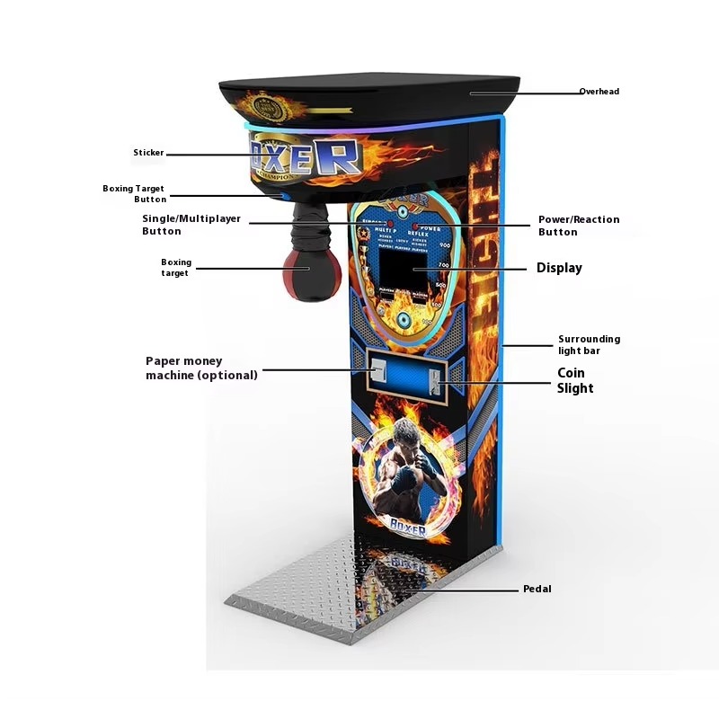 Black King Boxing Arcade Machi - Arcade Games & Vending Co review and price