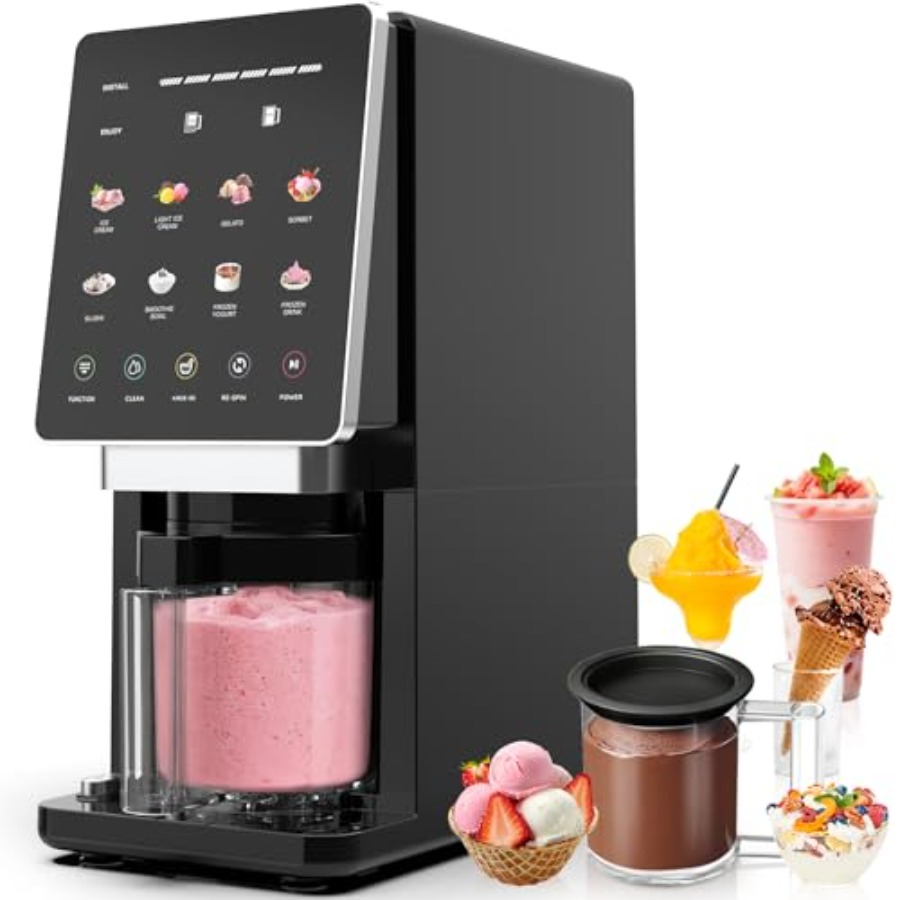 Ice Cream Maker 10-in-1 Frozen - Slushie Machine Vending review and price