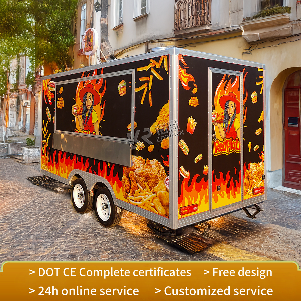 Customizable Food Trailer Manu - Hot Dog Vending Cart review and price