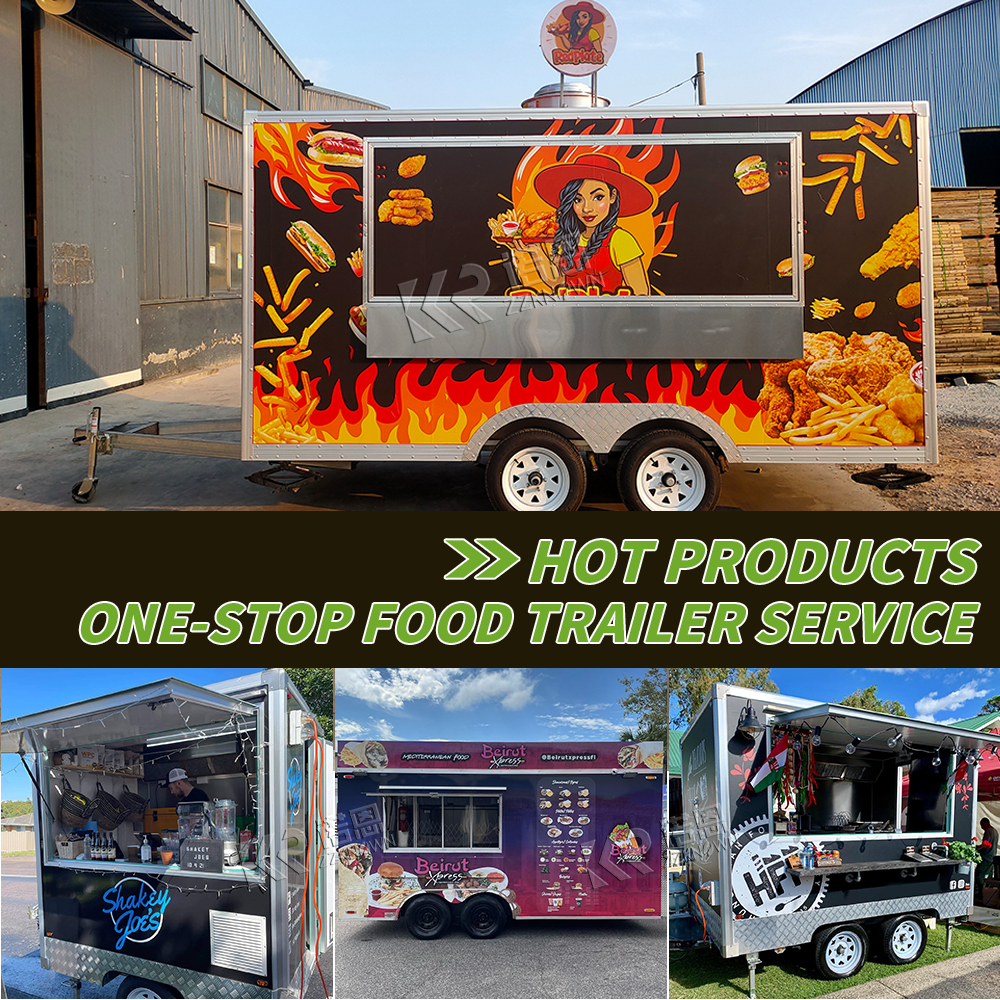 Customizable Food Trailer Manu - Hot Dog Vending Cart review and price