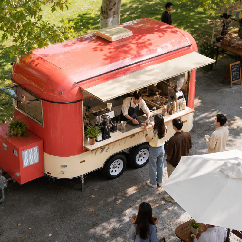 Customized Food Truck Mobile w - Hot Dog Vending Cart review and price