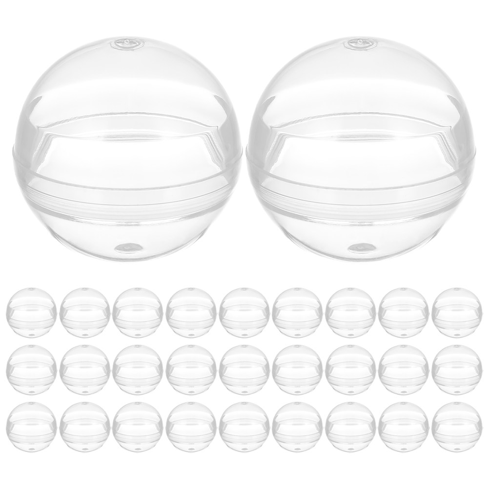 50pcs Empty Clear Balls Capsul - Prize Capsule Toy Machine review and price