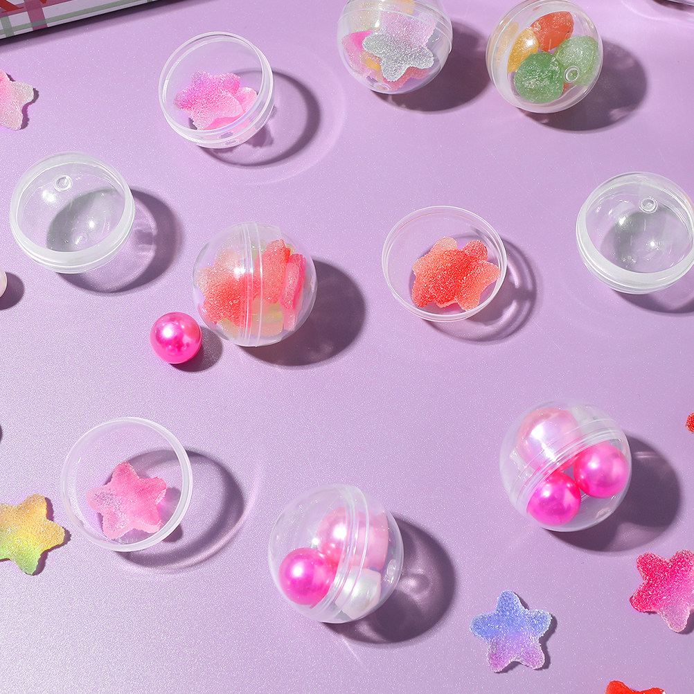 50pcs Empty Clear Balls Capsul - Prize Capsule Toy Machine review and price