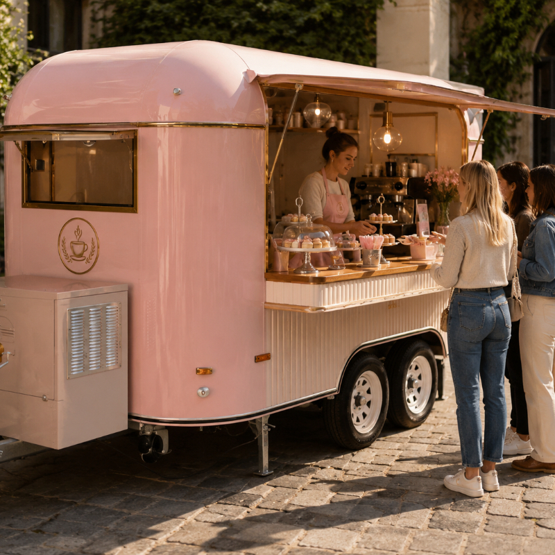 Food Cart Mobile Trailer Custo - Hot Dog Vending Cart review and price