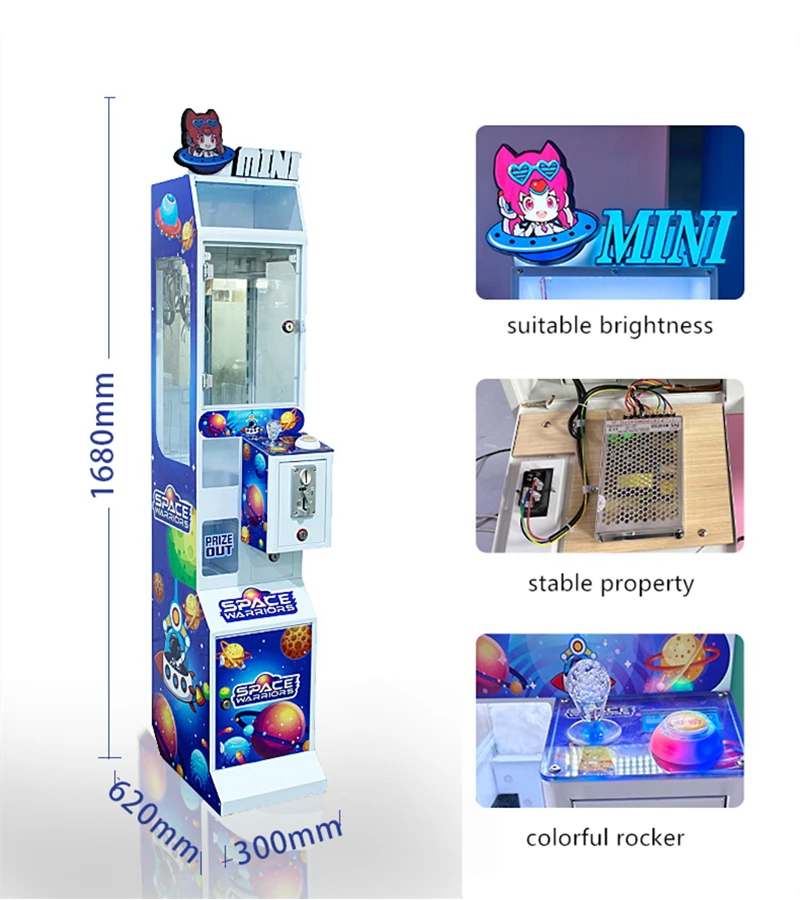 Mega Mini Claw Machine Small T - Bill Acceptor Vending review and price