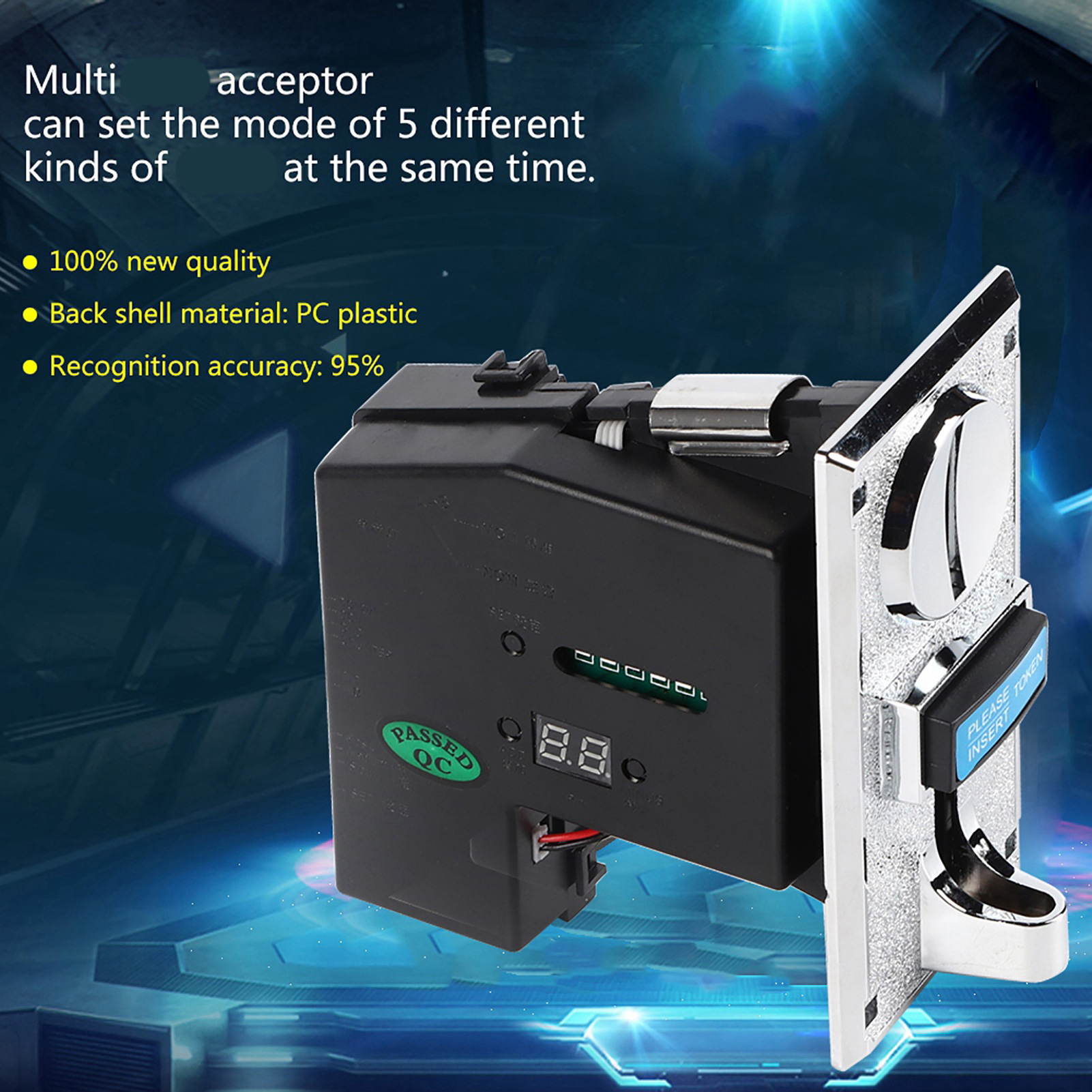 Multi Coin Acceptor Selector S - Arcade Card Vending Machine review and price